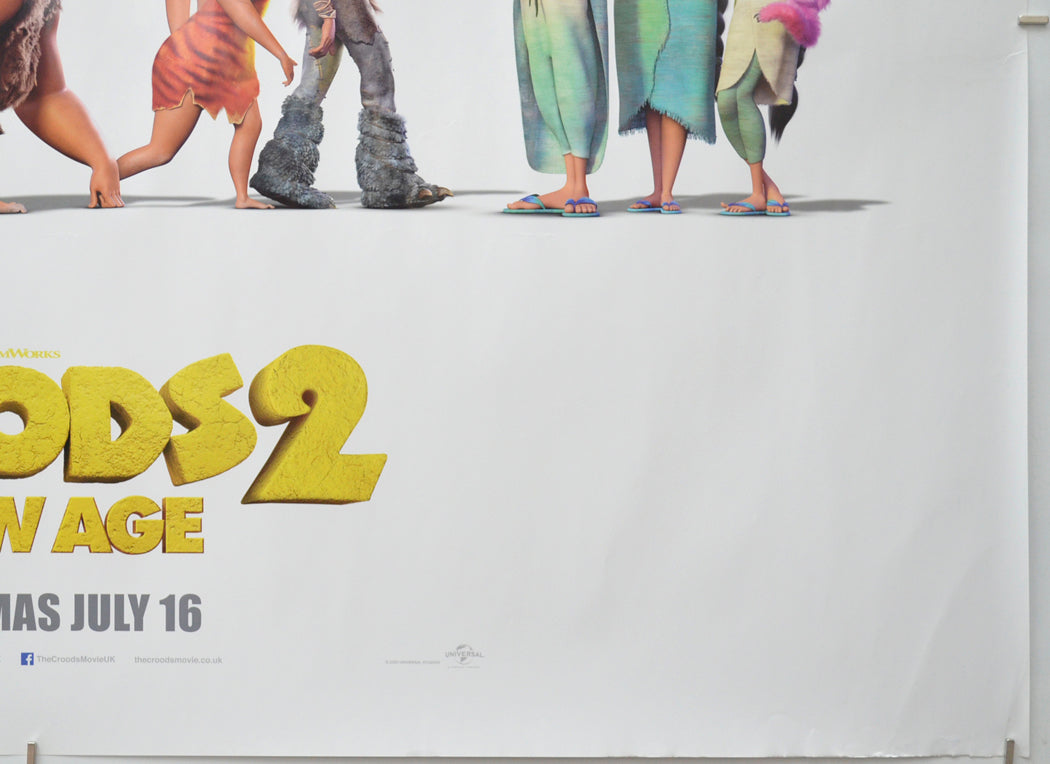 THE CROODS 2 (Bottom Right) Cinema Quad Movie Poster