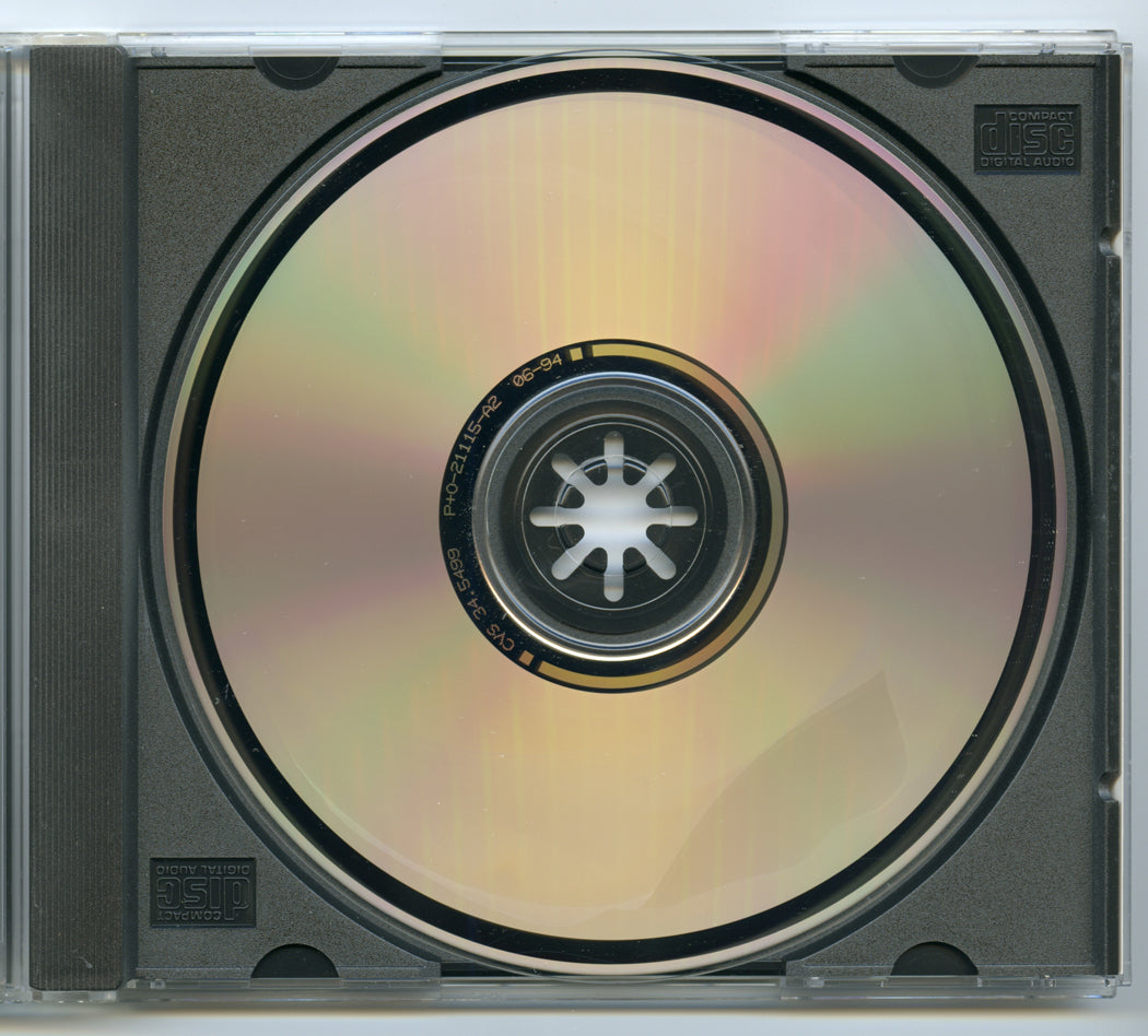 THE CROW Original CD Soundtrack (CD face)