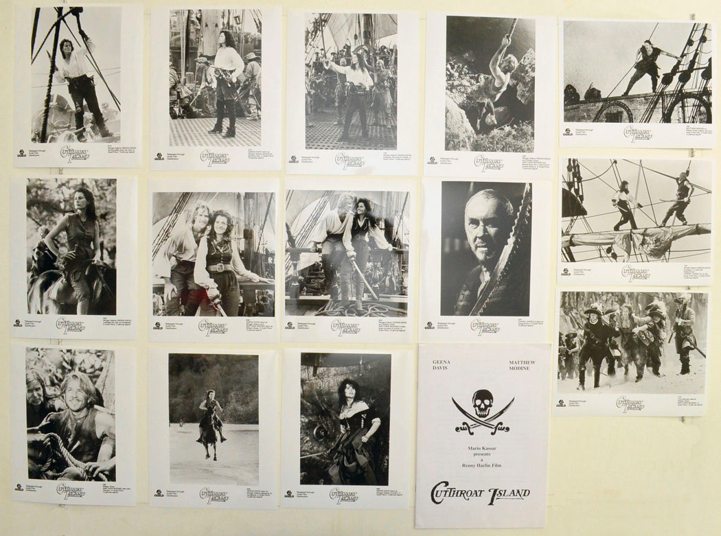 Cutthroat Island Original Cinema Exhibitors Press Kit