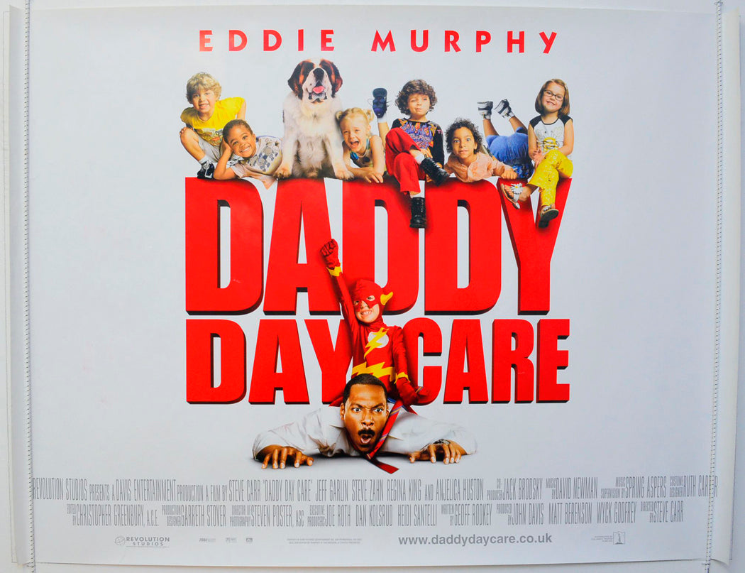 Daddy Day Care Original British Quad Poster - Film Poster - Movie Poster