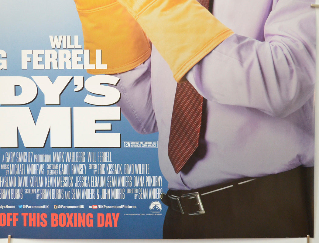 DADDY’S HOME (Bottom Right) Cinema Quad Movie Poster