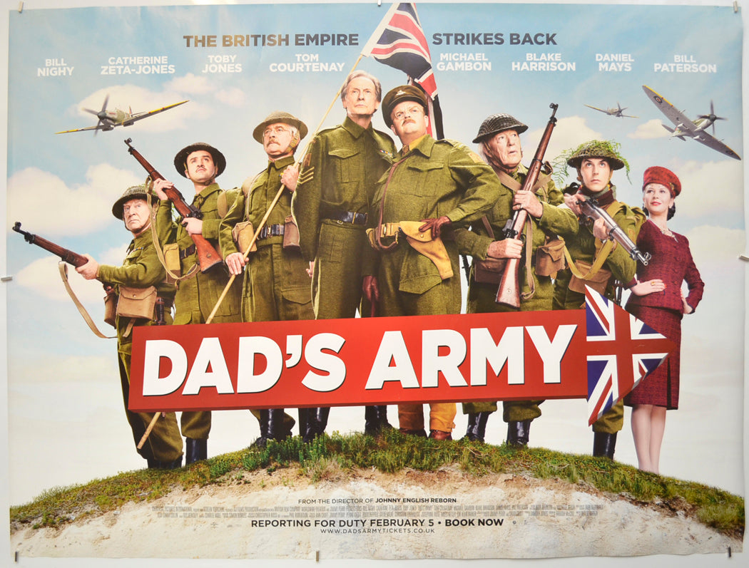 Dad's Army Original Quad Poster - Film Poster - Movie Poster