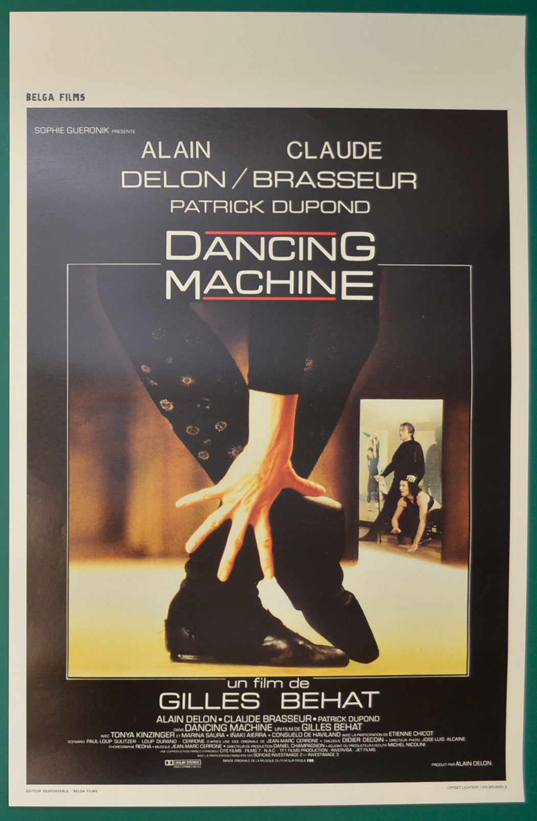 Dancing Machine Original Belgian Poster - Film Poster - Movie Poster