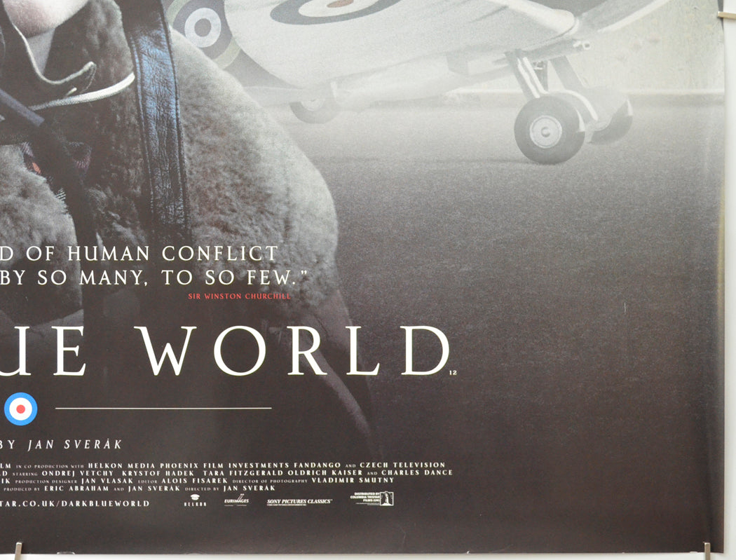 DARK BLUE WORLD (Bottom Right) Cinema Quad Movie Poster