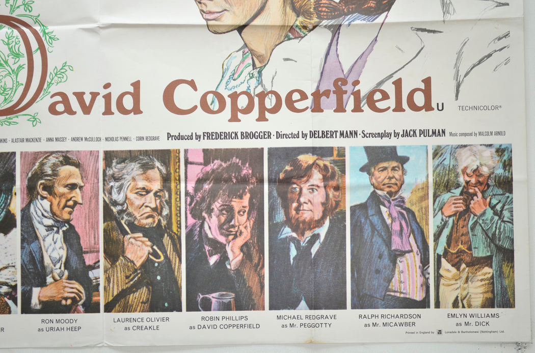 DAVID COPPERFIELD (Bottom Right) Cinema Quad Movie Poster
