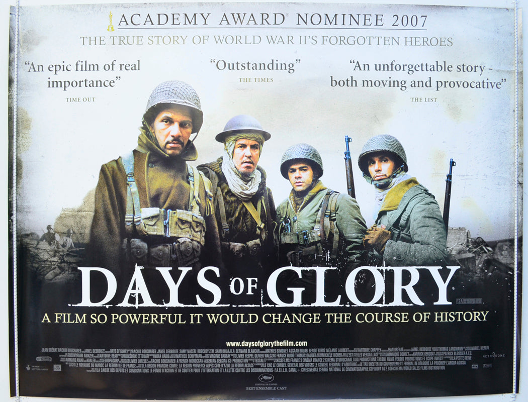Days Of Glory Original British Quad Poster - Film Poster - Movie Poster