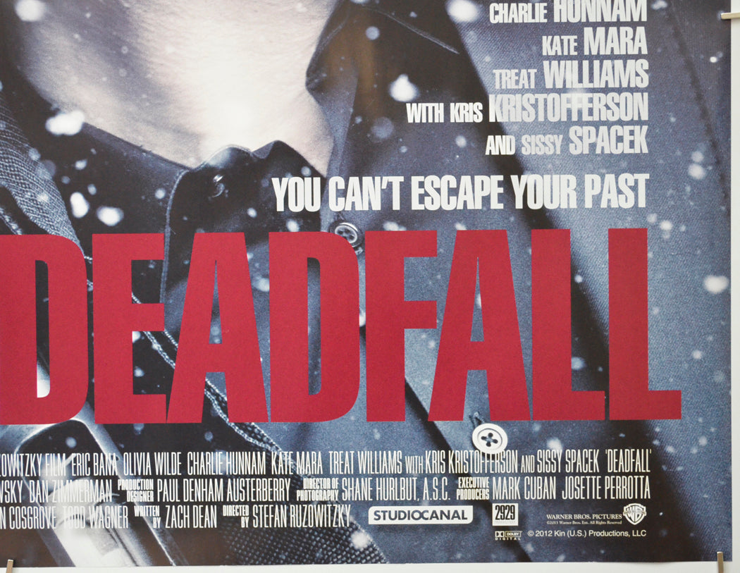 DEADFALL (Bottom Right) Cinema Quad Movie Poster