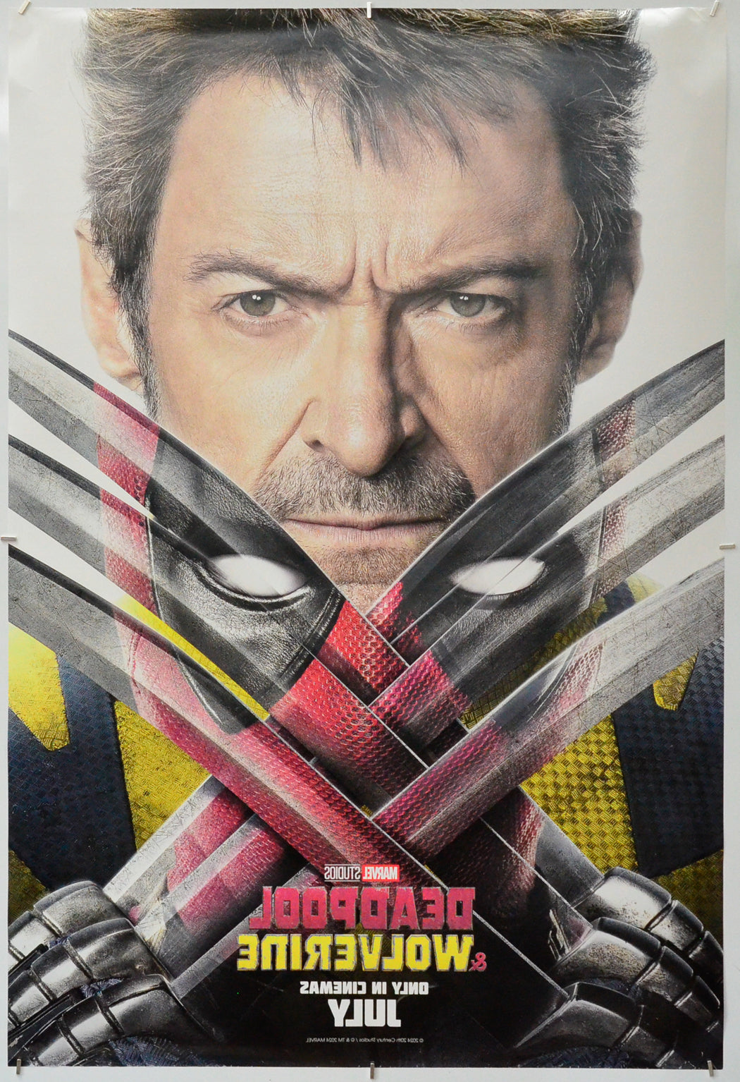 Deadpool and Wolverine (Back) Cinema One Sheet Movie Poster