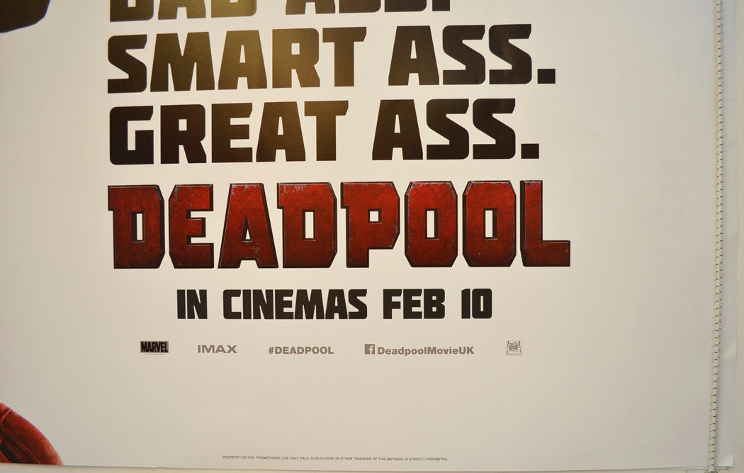 DEADPOOL (Bottom Right) Cinema Quad Movie Poster