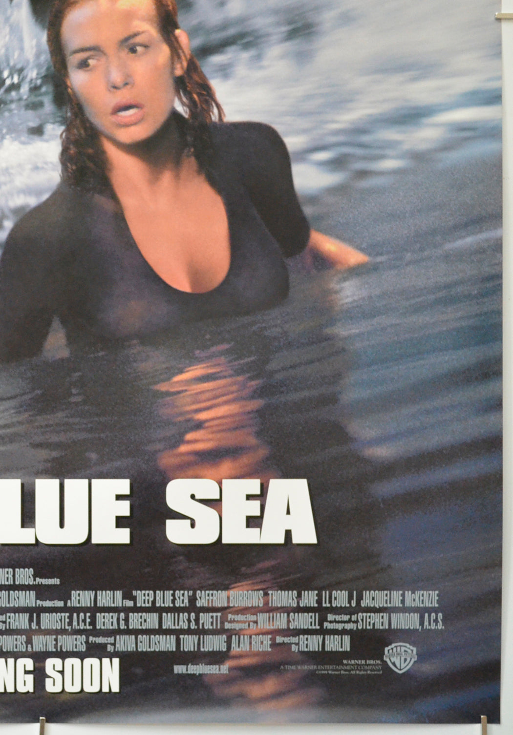 DEEP BLUE SEA (Bottom Right) Cinema One Sheet Movie Poster