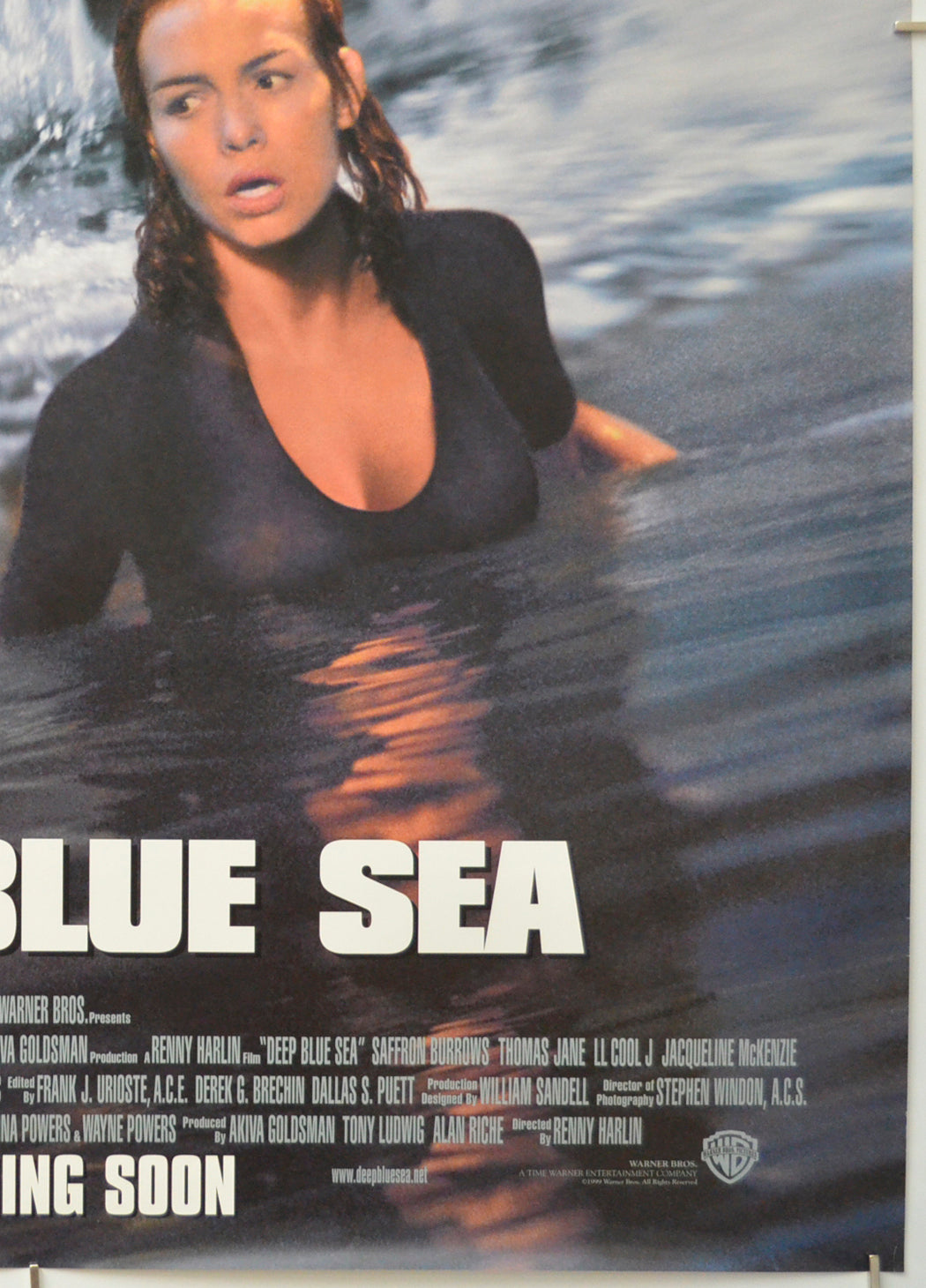 DEEP BLUE SEA (Bottom Right) Cinema One Sheet Movie Poster