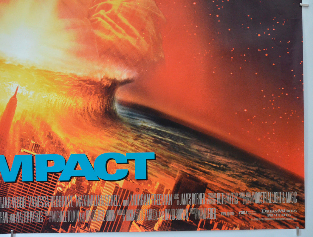 DEEP IMPACT (Bottom Right) Cinema Quad Movie Poster
