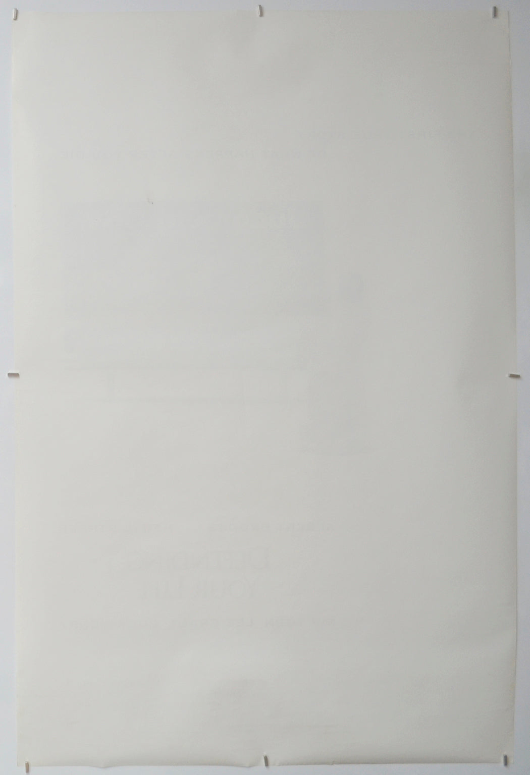 DEFENDING YOUR LIFE (Back) Cinema One Sheet Movie Poster