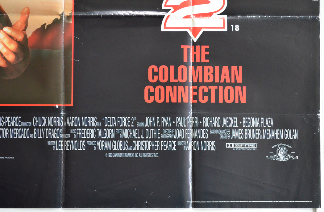 DELTA FORCE 2 - THE COLOMBIAN CONNECTION (Bottom Right) Cinema Quad Movie Poster