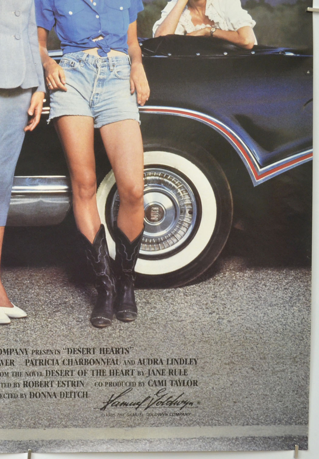 DESERT HEARTS (Bottom Right) Cinema One Sheet Movie Poster