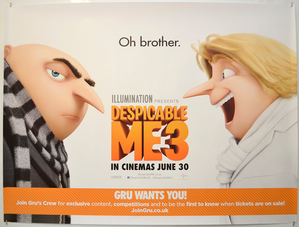“Despicable Me 3” (Oh Brother - Teaser / Advance Version) Original Qua ...