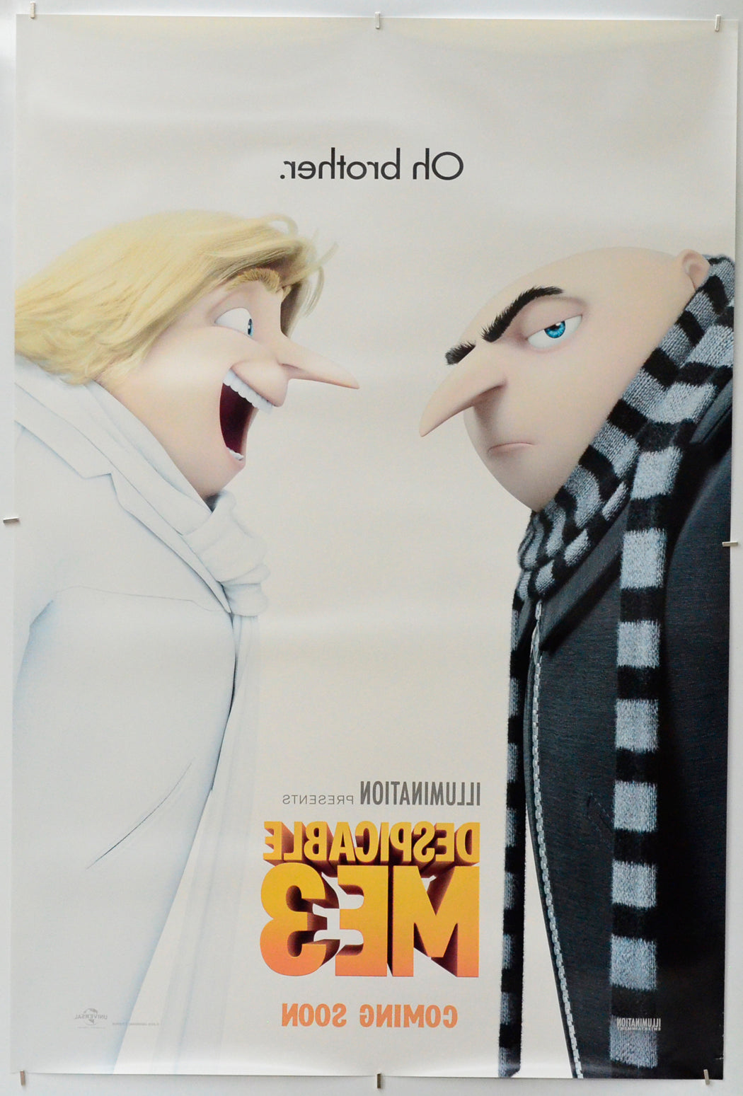 Despicable Me 3 (Back) Cinema One Sheet Movie Poster