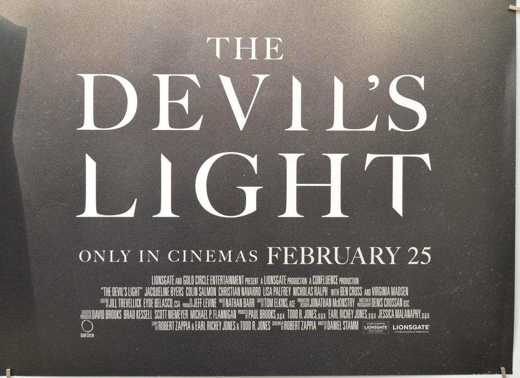 THE DEVIL’S LIGHT (Bottom Right) Cinema Quad Movie Poster