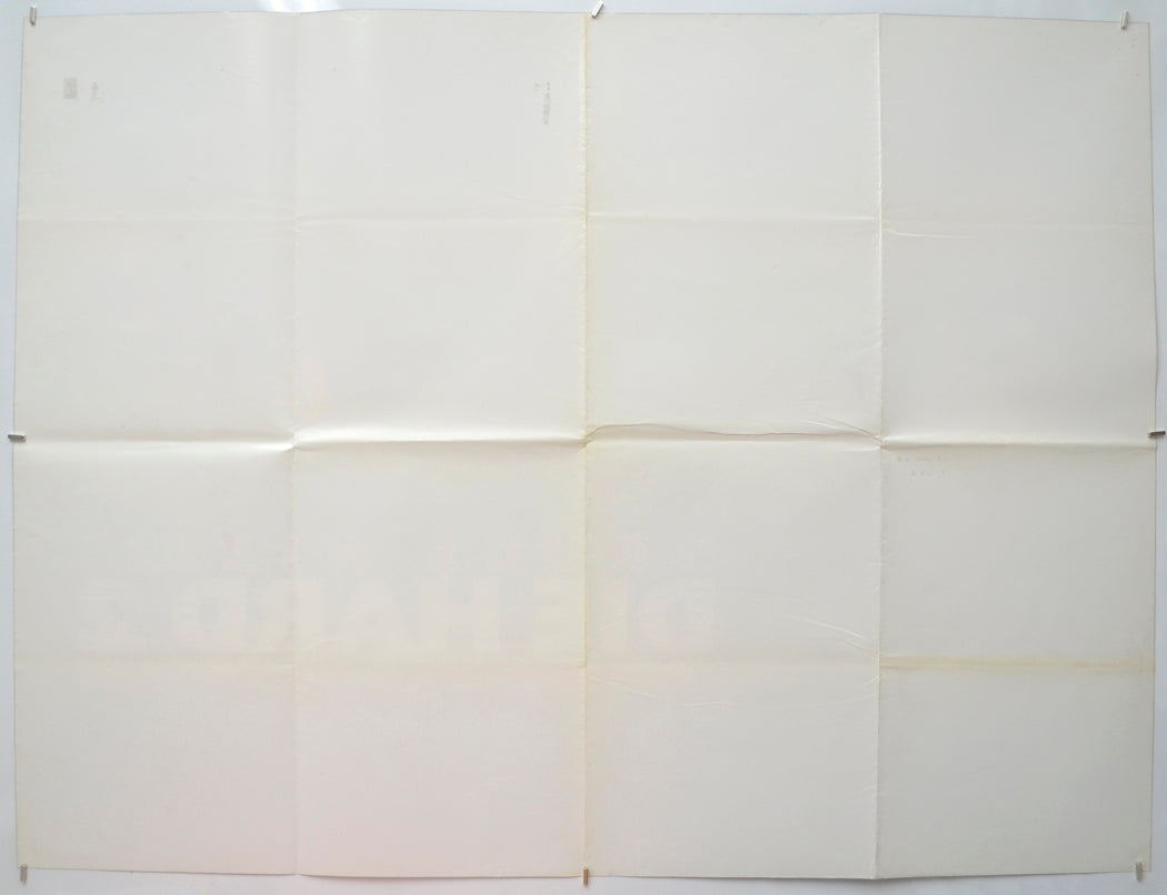 DIE HARD 2 : DIE HARDER (Back) Cinema Quad Movie Poster