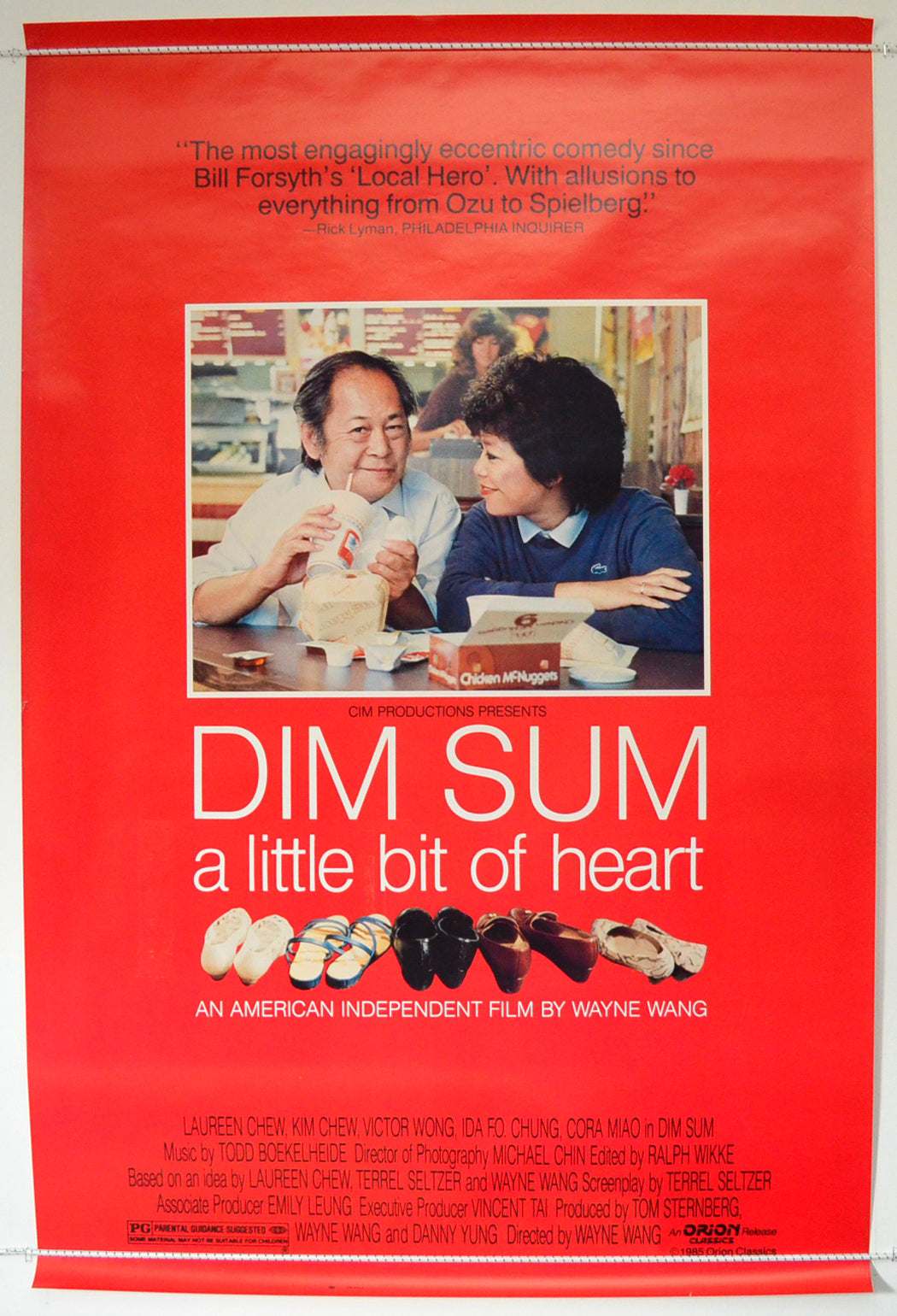 Dim Sum - A Little Bit Of Heart Original One Sheet Poster - Film Poster - Movie Poster