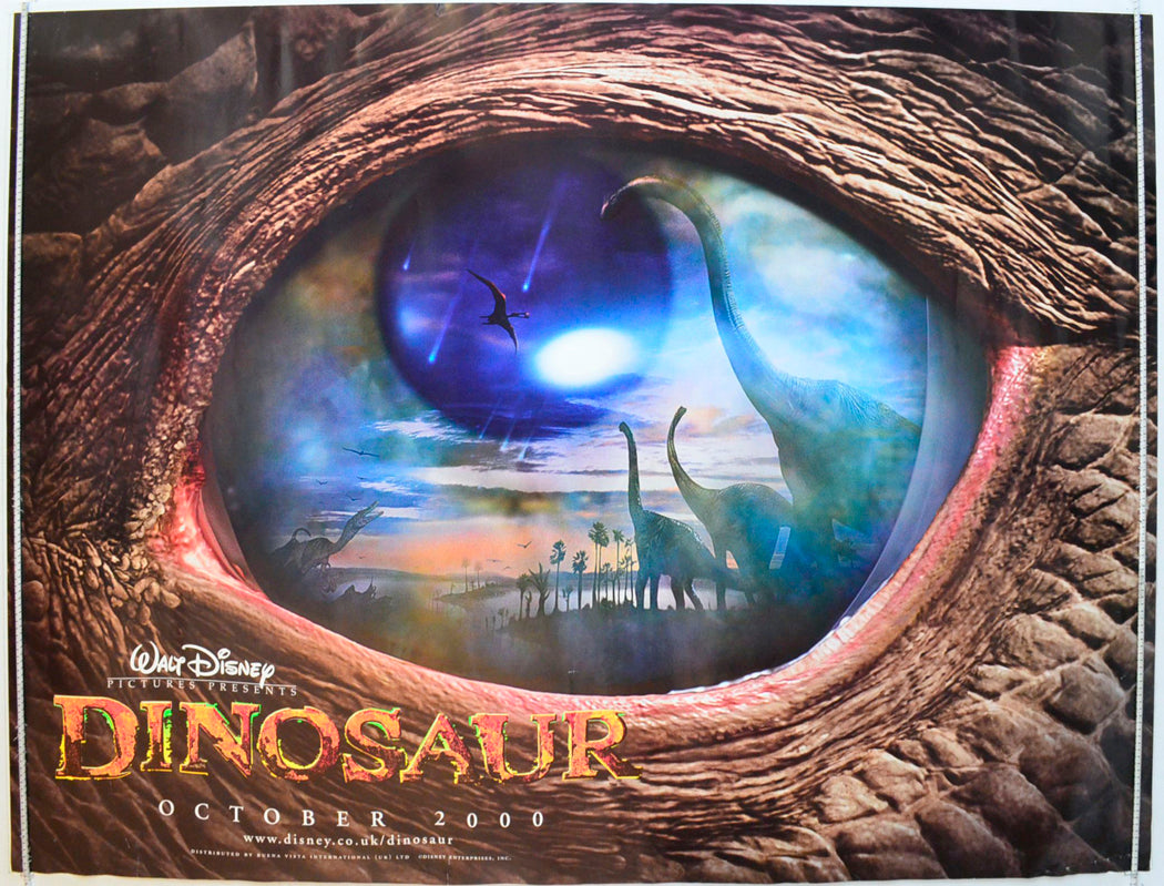 Dinosaur (Teaser / Advance Version) Original British Quad Poster - Film Poster - Movie Poster