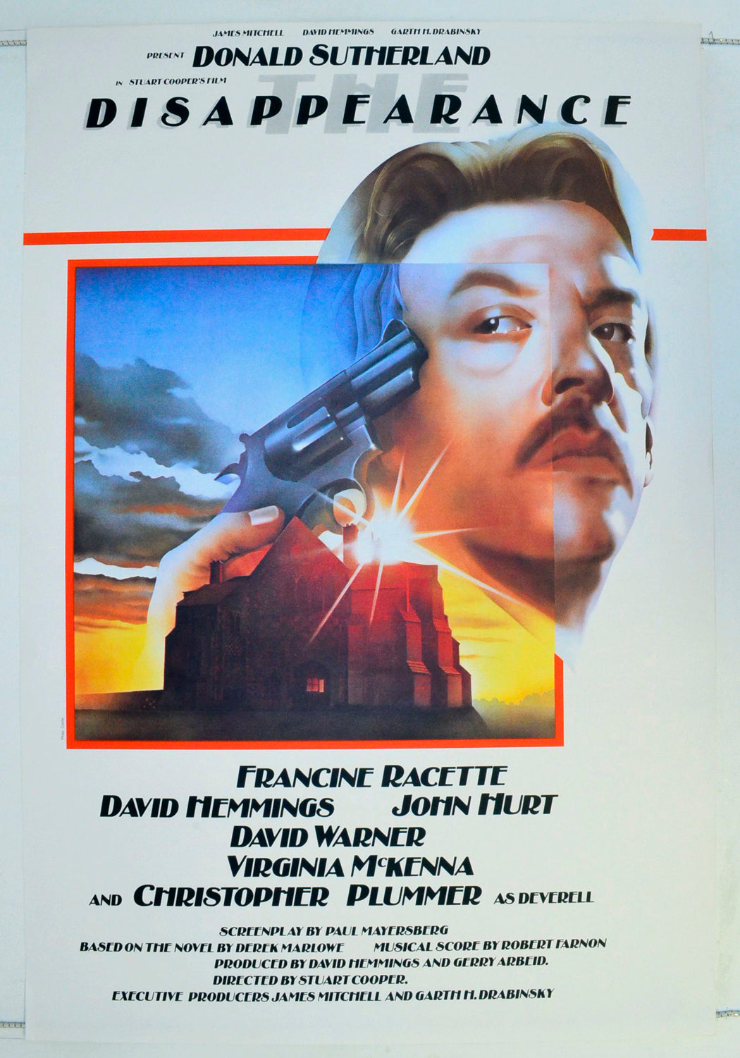 The Disappearance Original One Sheet Poster - Film Poster - Movie Poster