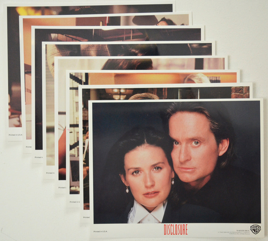 DISCLOSURE (Full View) Cinema Set of Colour FOH Stills / Lobby Cards