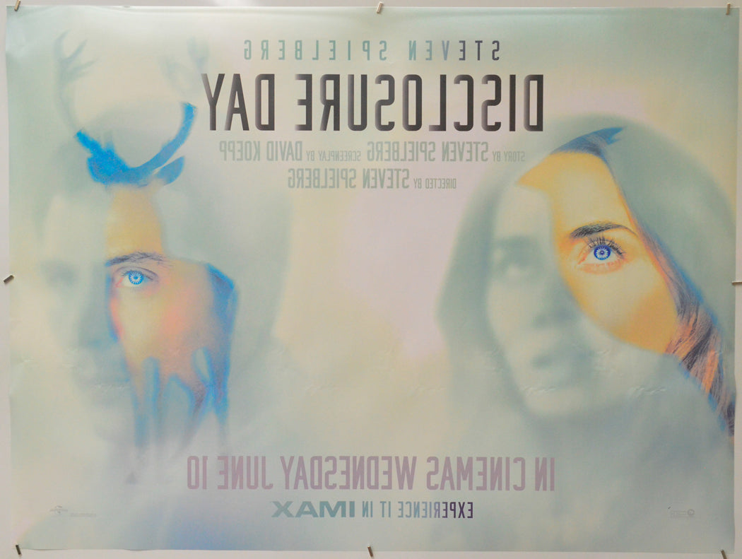 Disclosure Day (Back) Cinema Quad Movie Poster