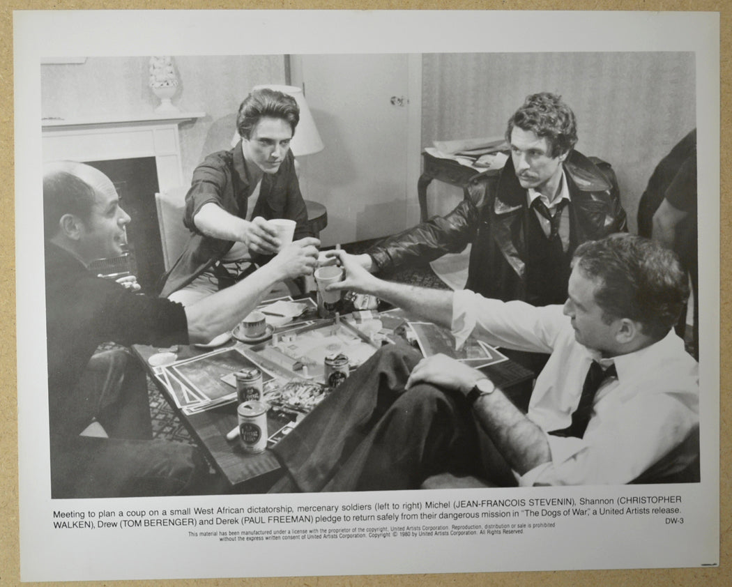 THE DOGS OF WAR (Still 9) Cinema Black and White Press Stills