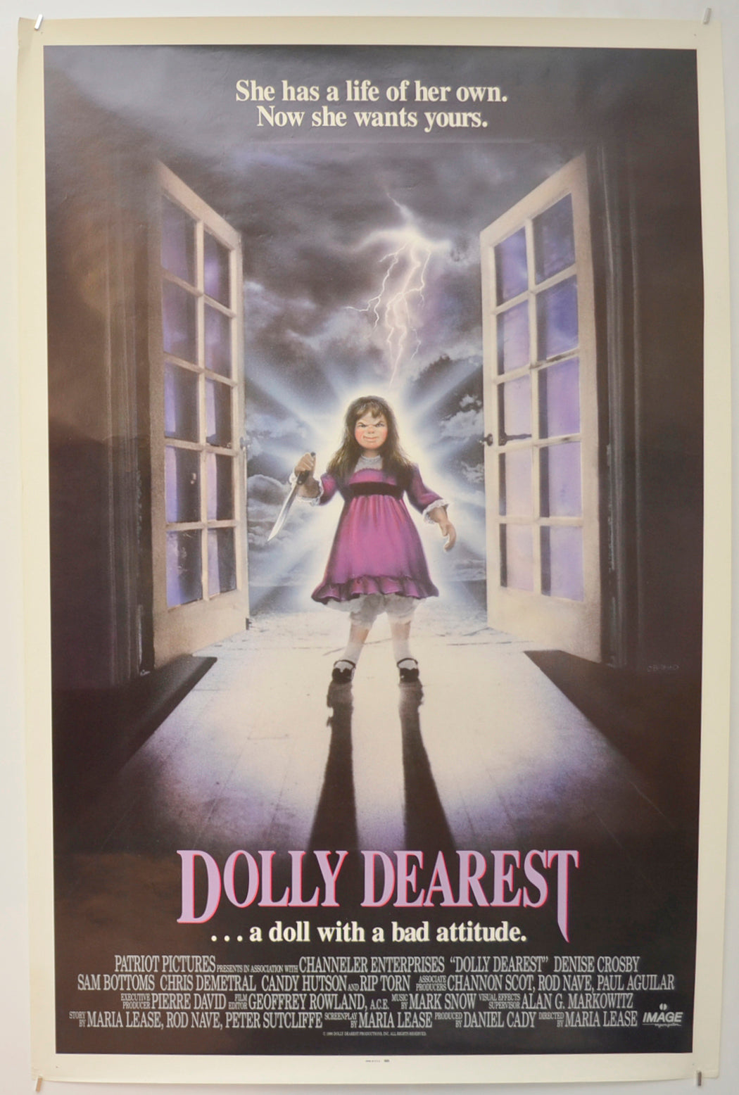 Dolly Dearest Original One Sheet Poster - Film Poster - Movie Poster