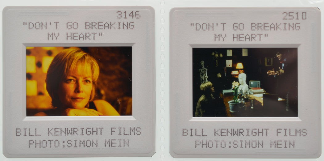 Don't Go Breaking My Heart (Slides 3 and 4) Original 35mm Slides - Cinema Press Slides