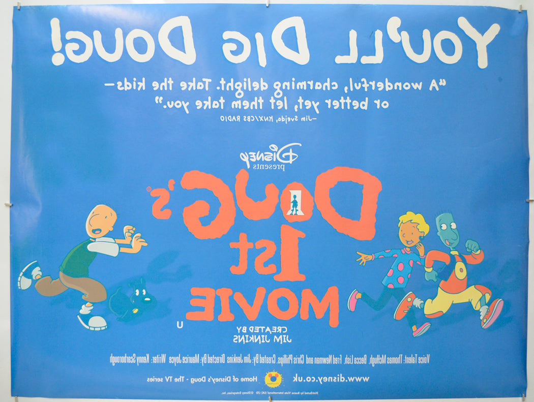 DOUG’S 1ST MOVIE (Back) Cinema Quad Movie Poster