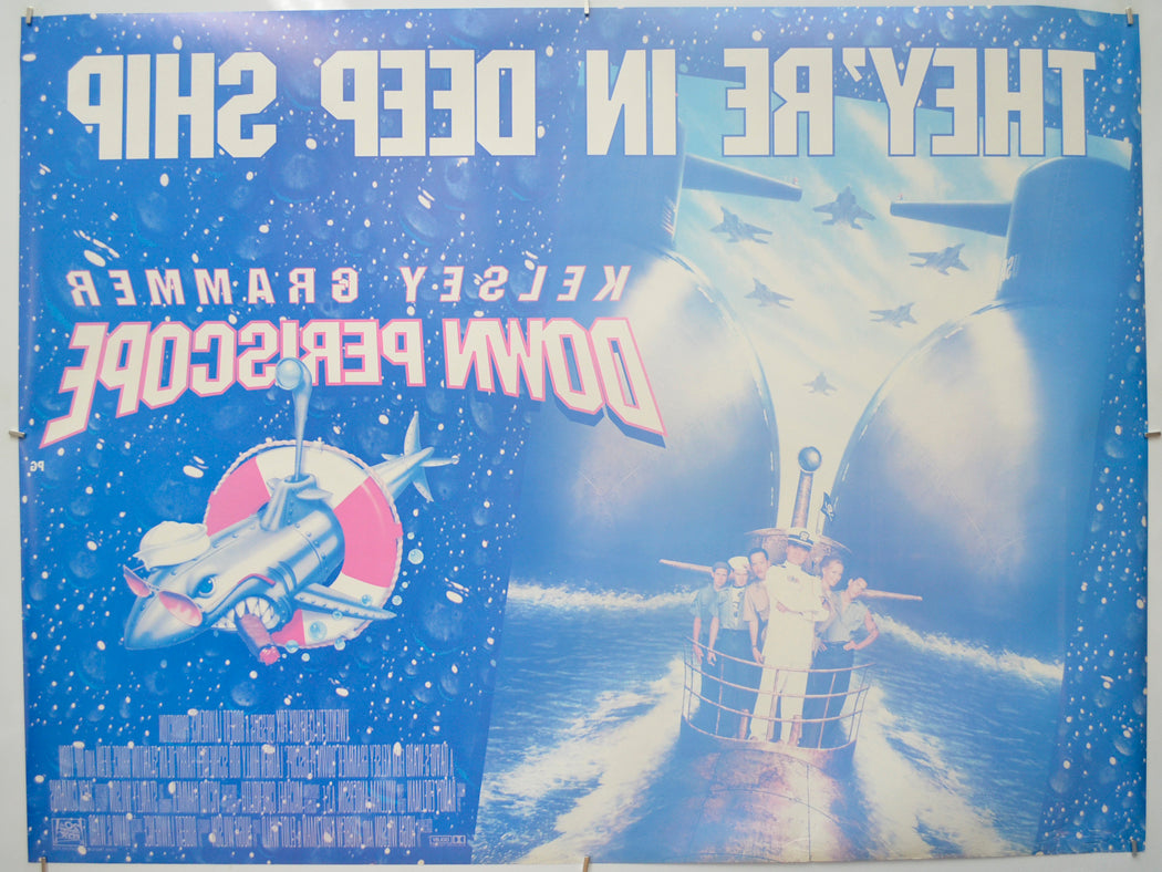 DOWN PERISCOPE (Back) Cinema Quad Movie Poster