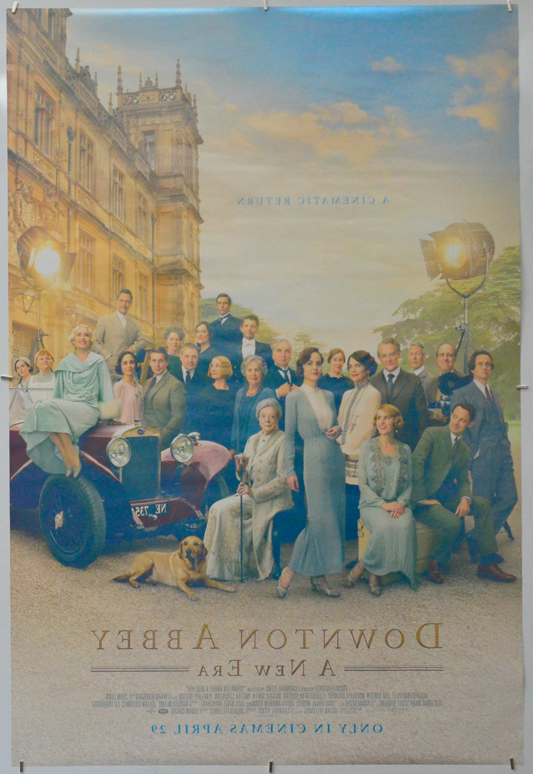 Downton Abbey: A New Era (Back) Cinema One Sheet Movie Poster