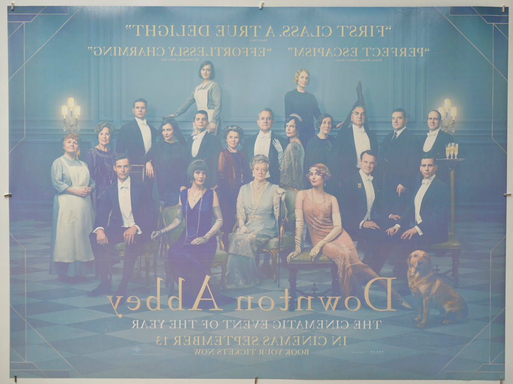 Downton Abbey (Back) Cinema Quad Movie Poster