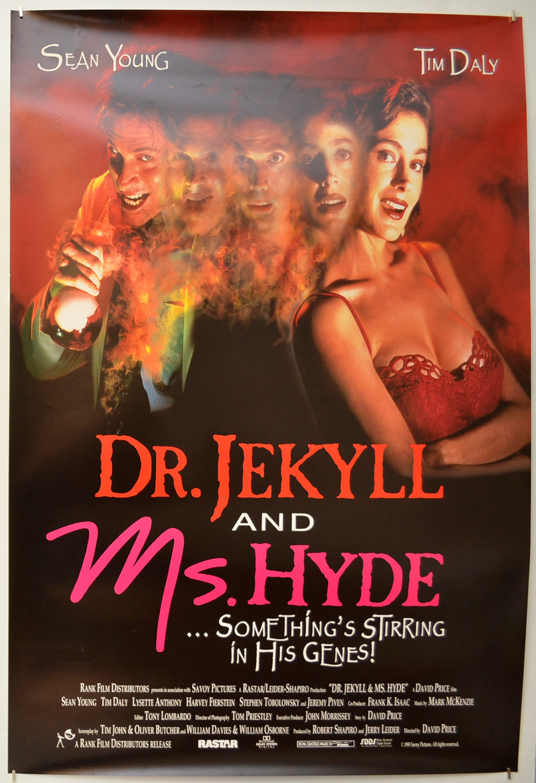 Dr. Jekyll And Ms.Hyde Original One Sheet Poster - Film Poster - Movie Poster