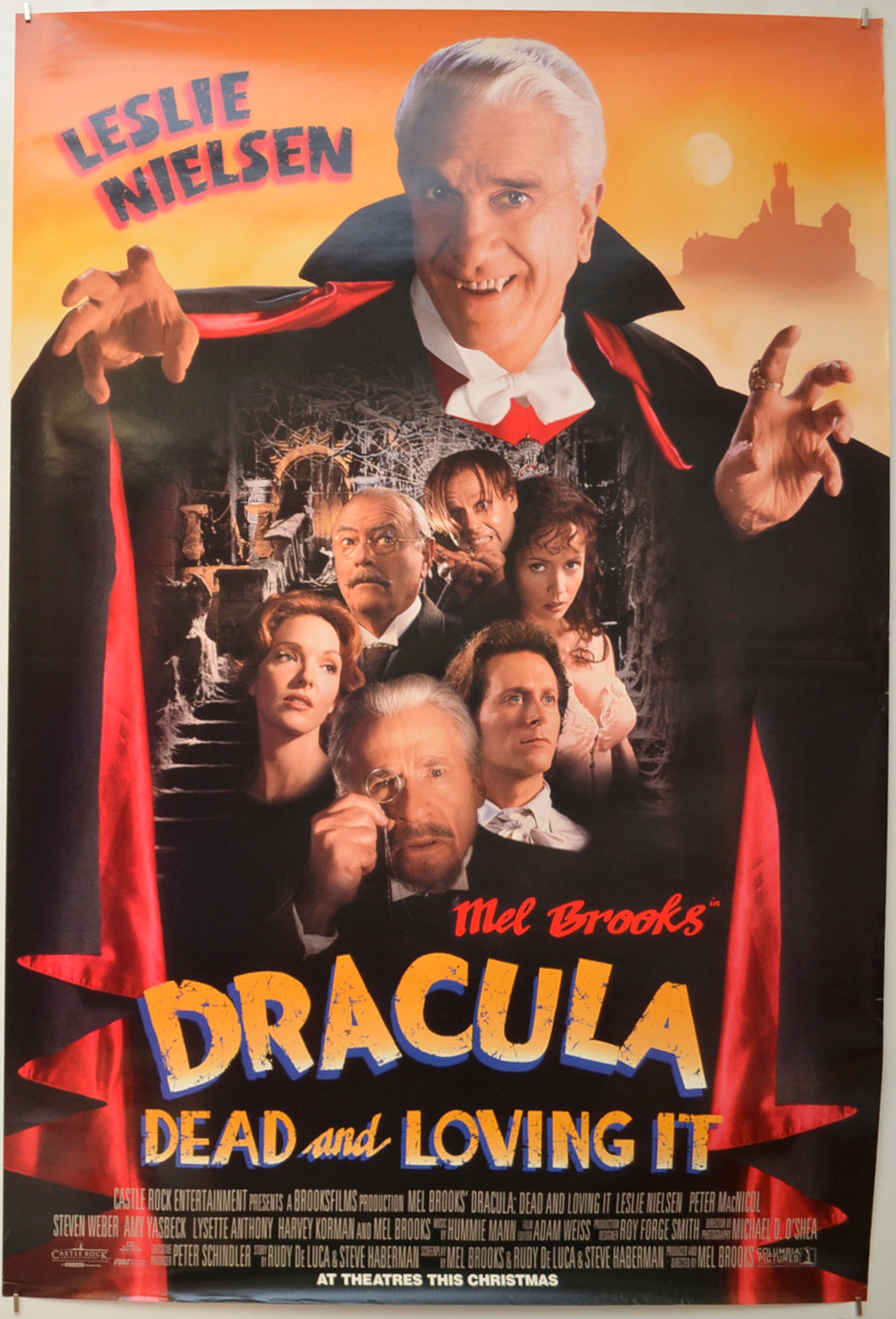 Dracula Dead And Loving It Original One Sheet Poster - Film Poster - Movie Poster