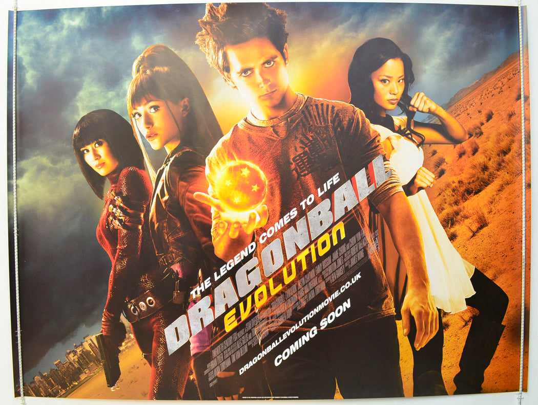 Dragonball Evolution (Teaser / Advance Version) Original British Quad Poster - Film Poster - Movie Poster