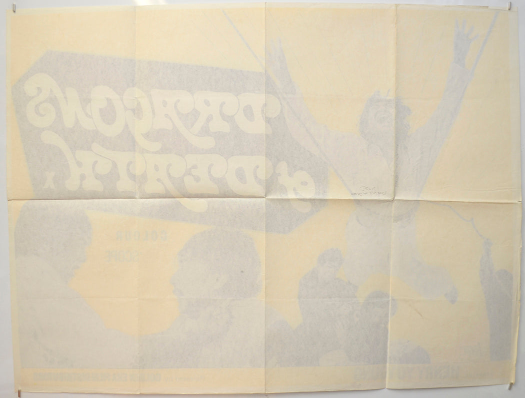 DRAGONS OF DEATH (Back) Cinema Quad Movie Poster