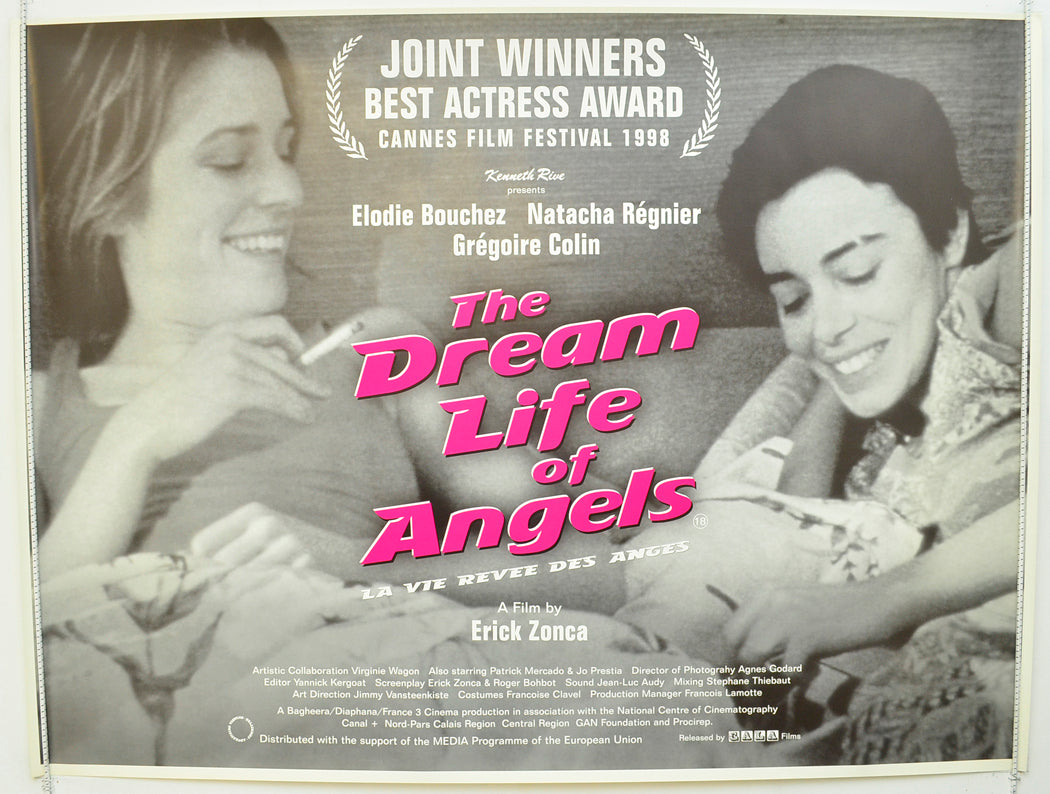 The Dream Life Of Angels Original Quad Poster - Film Poster - Movie Poster