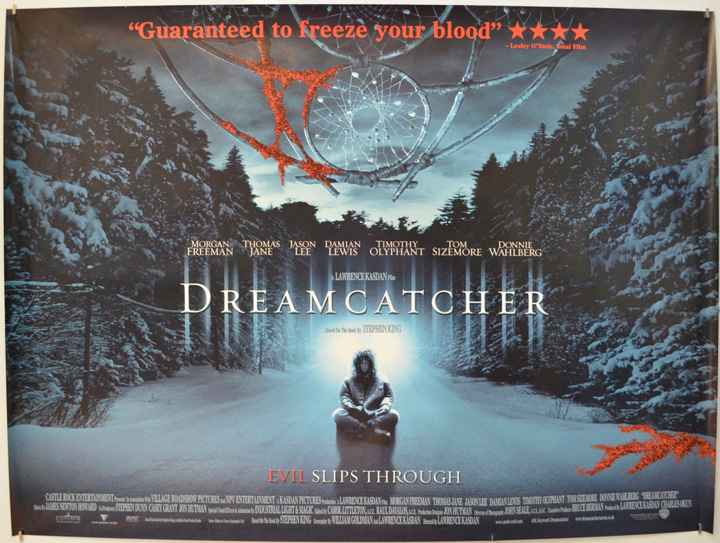 Dreamcatcher Original Quad Poster - Film Poster - Movie Poster