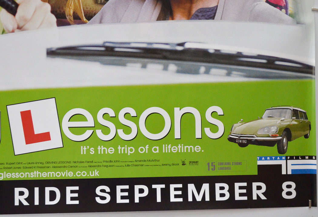 DRIVING LESSONS (Bottom Right) Cinema Quad Movie Poster