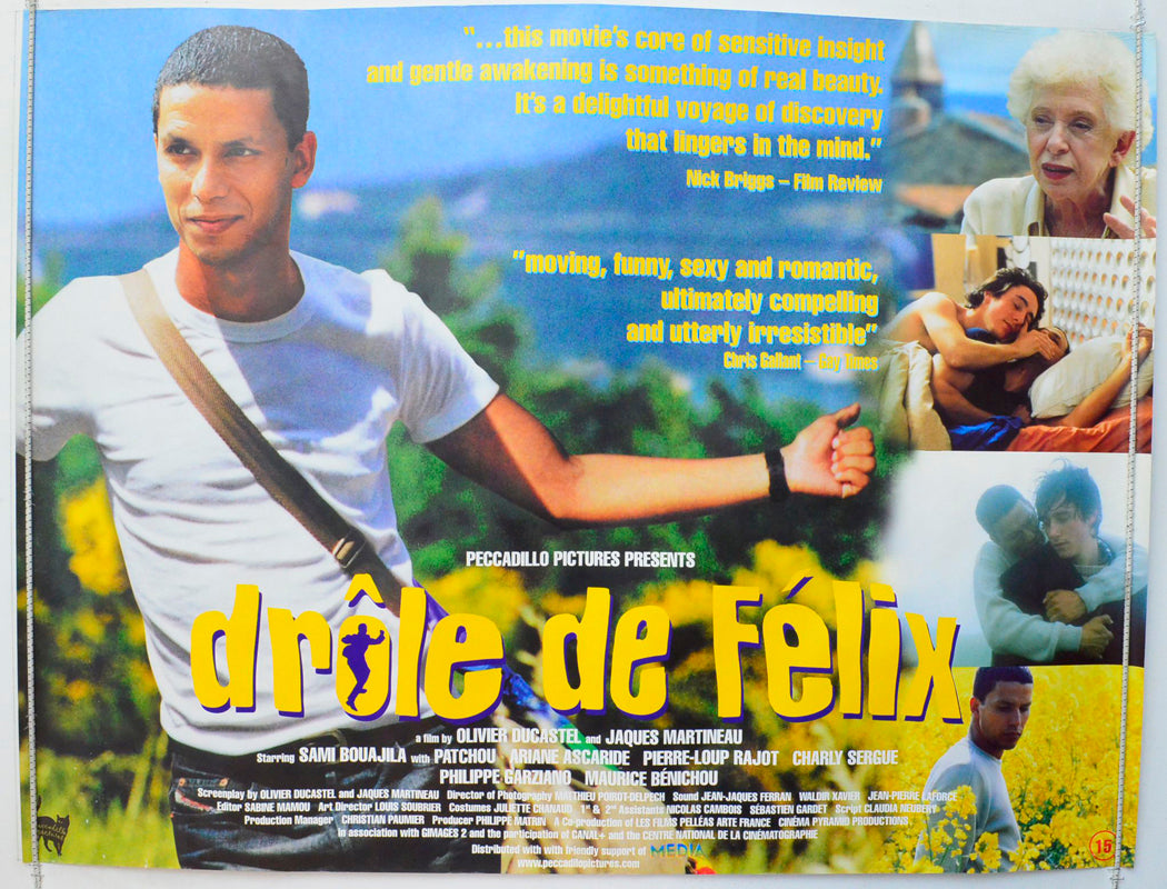 Drole De Felix (a.k.a The Adventures of Felix) Original British Quad Poster - Film Poster - Movie Poster