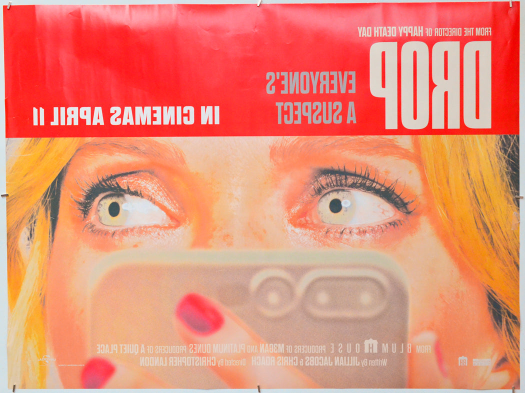 Drop (Back) Cinema Quad Movie Poster