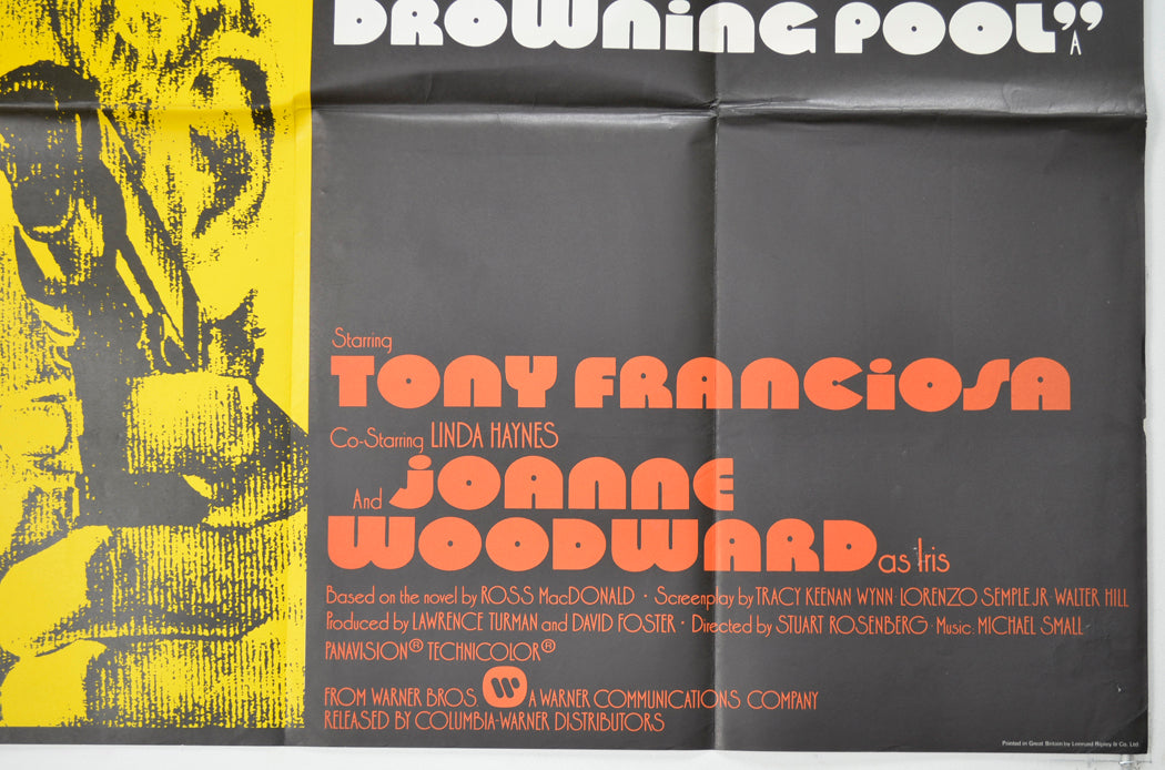 THE DROWNING POOL (Bottom Right) Cinema Quad Movie Poster