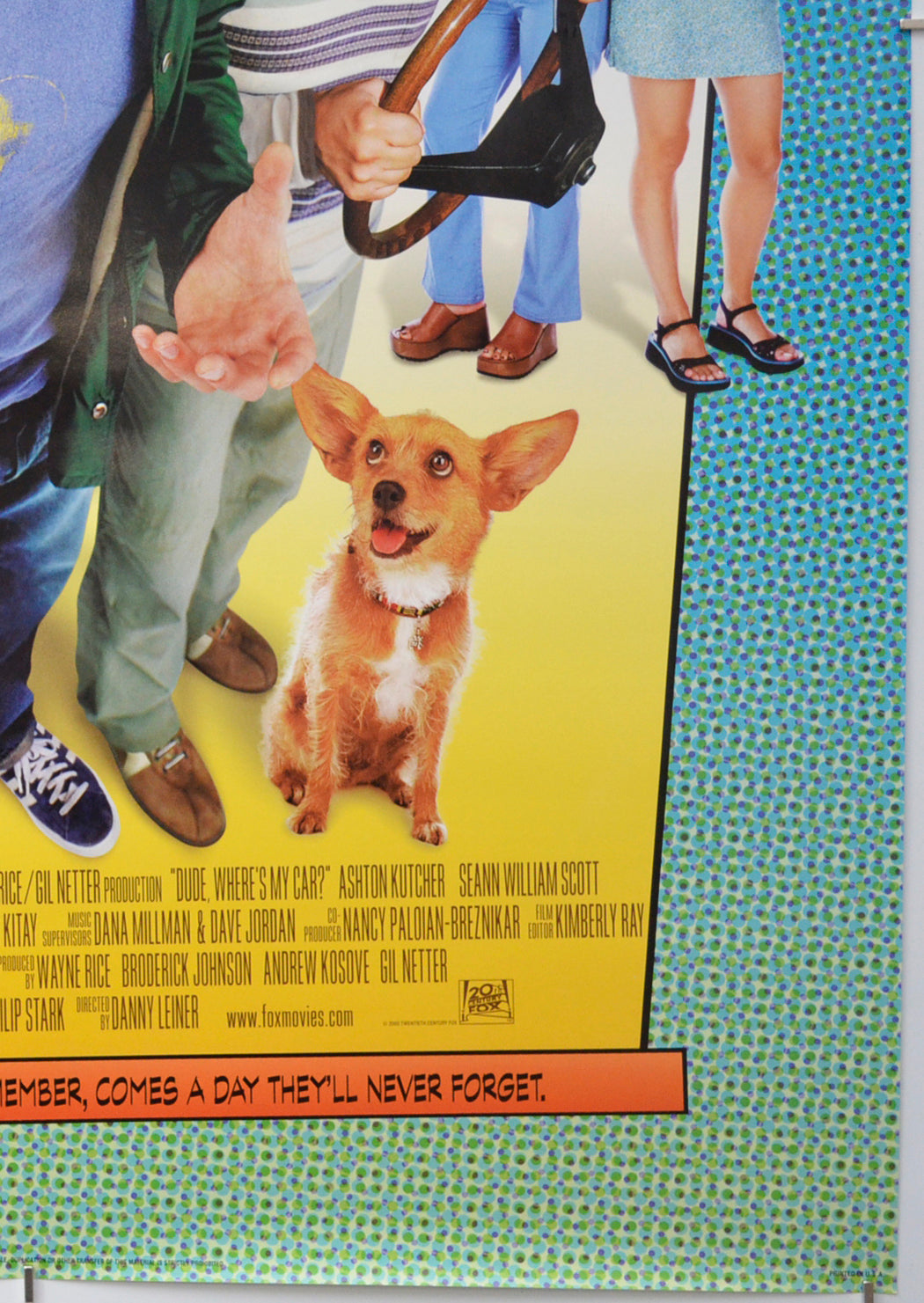 DUDE, WHERE’S MY CAR? (Bottom Right) Cinema One Sheet Movie Poster