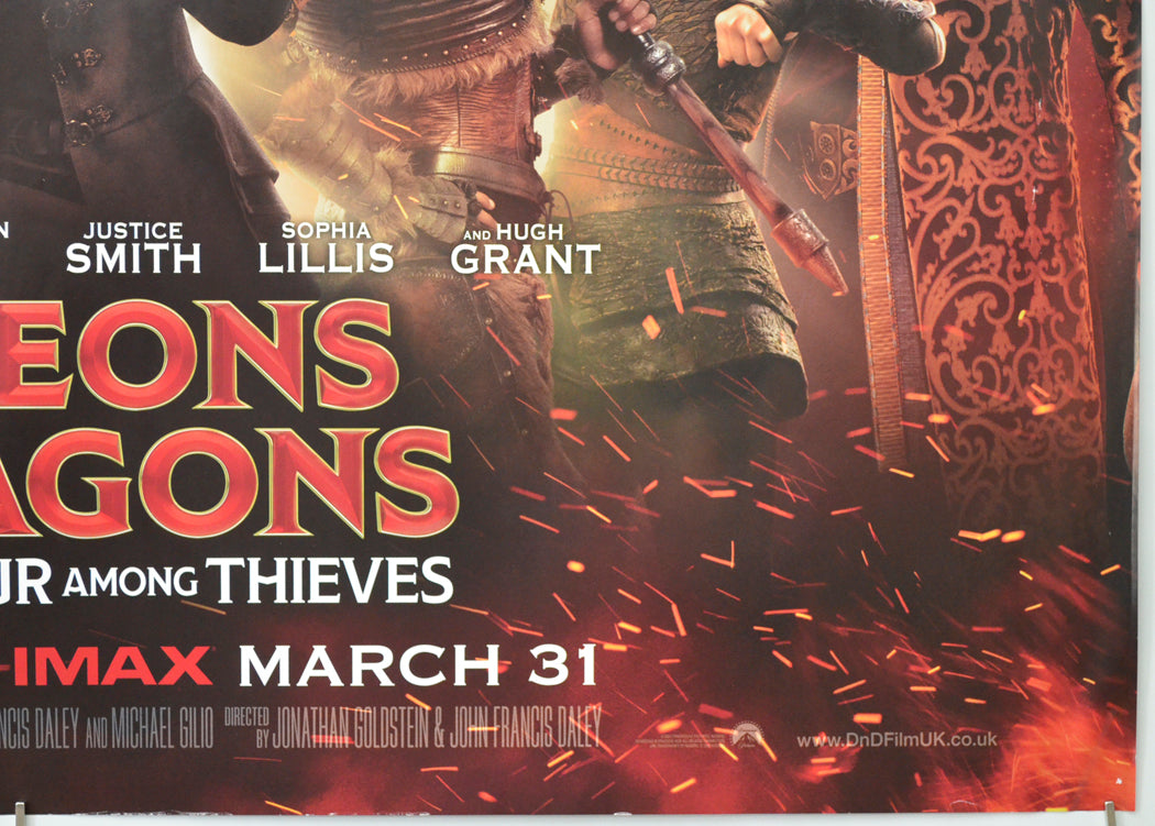 DUNGEONS & DRAGONS: HONOUR AMONG THIEVES (Bottom Right) Cinema Quad Movie Poster