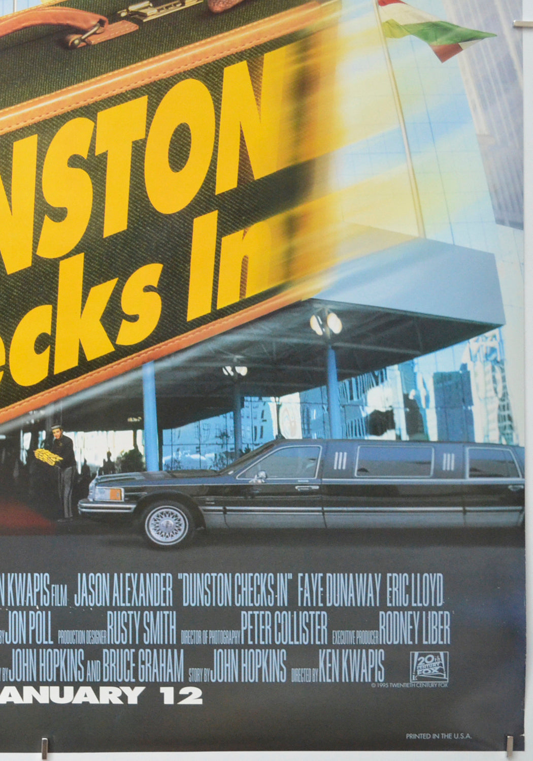 DUNSTON CHECKS IN (Bottom Right) Cinema One Sheet Movie Poster