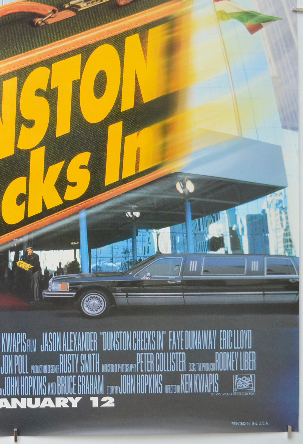 DUNSTON CHECKS IN (Bottom Right) Cinema One Sheet Movie Poster