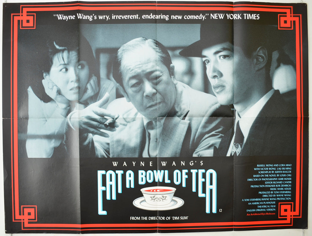 Eat A Bowl Of Tea Original Quad Poster - Film Poster - Movie Poster